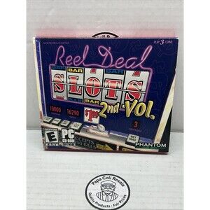 Reel Deal Slots: 2nd Vol. - PC CD-ROM, Phantom EFX, Tested/Working
